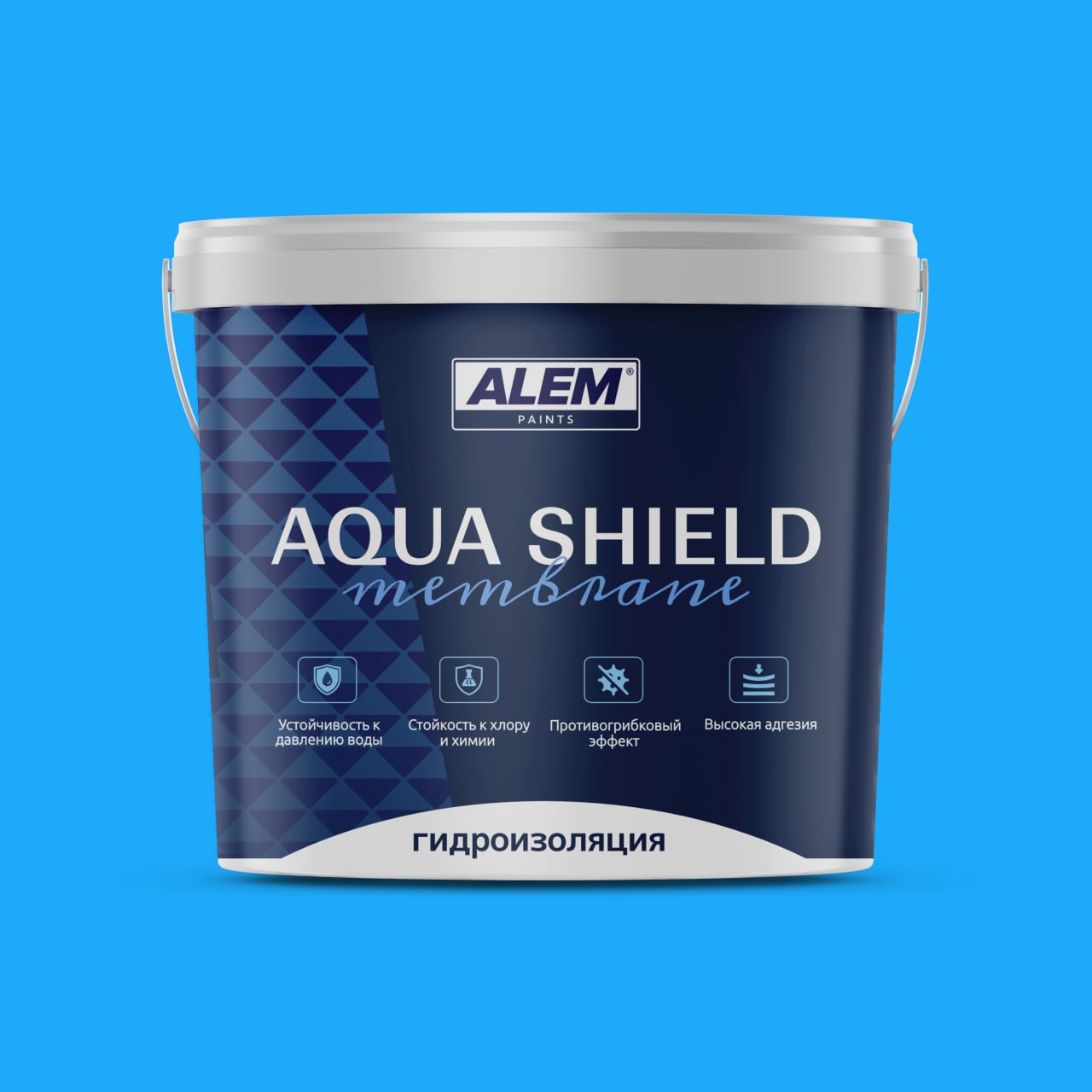ALEM AQUA SHIELD membrane (гидроизоляционная мастика)