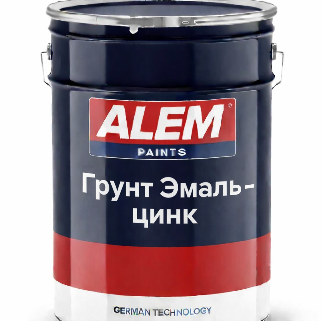Грунт-эмаль цинк 3 в 1 ALEM — краска по ржавчине с цинком