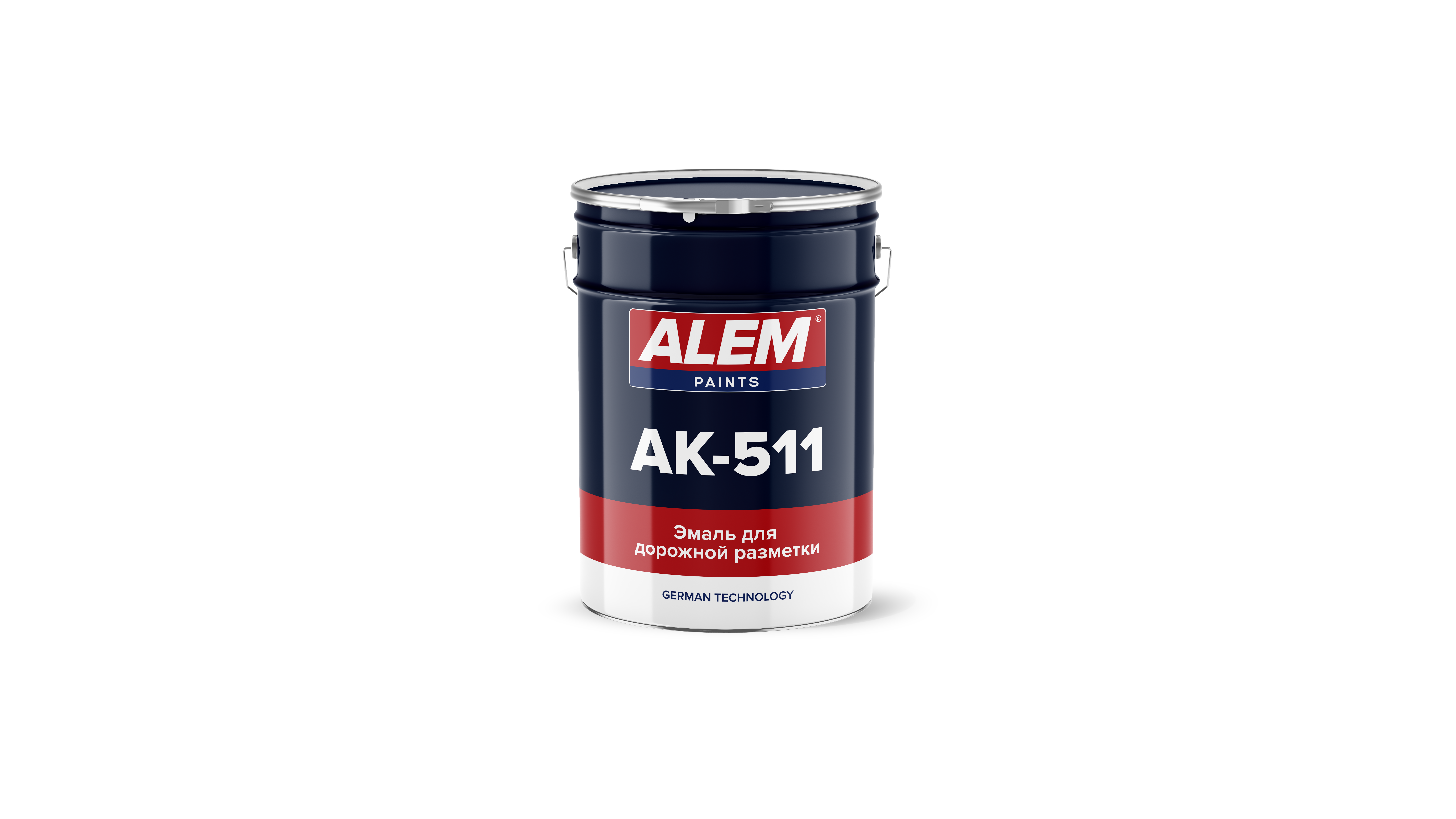 Эмаль АК-511 ALEM — краска для дорожной разметки
