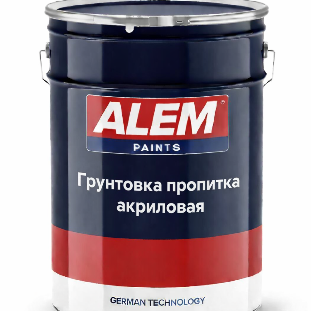 Акриловая грунтовка-пропитка ALEM — укрепление поверхности перед отделкой