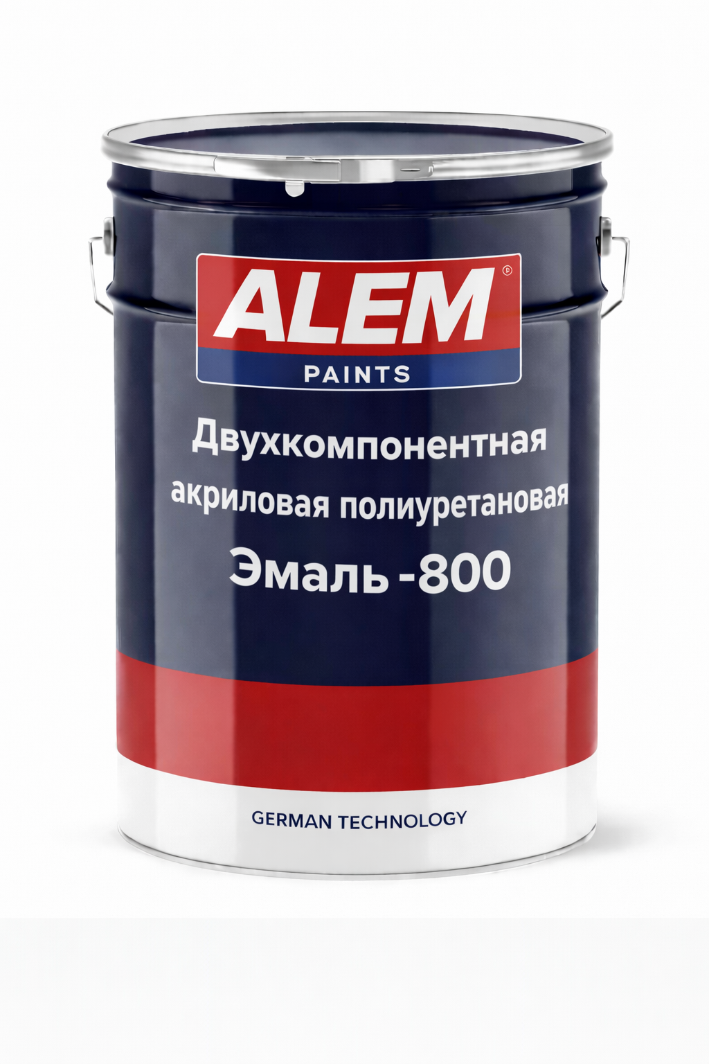 Акриловая полиуретановая эмаль 800 ALEM — двухкомпонентная эмаль