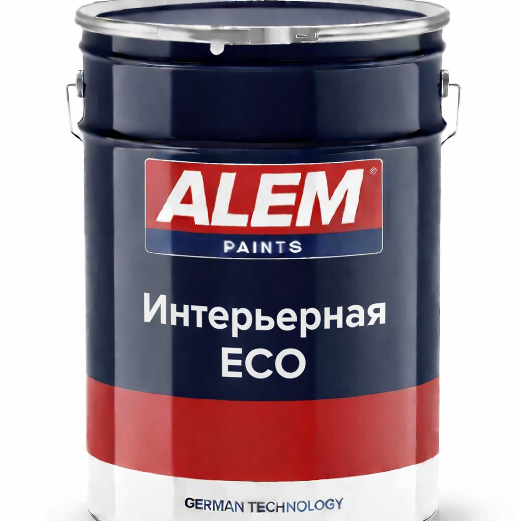 Интерьерная краска ECO ALEM — матовая краска для внутренних работ