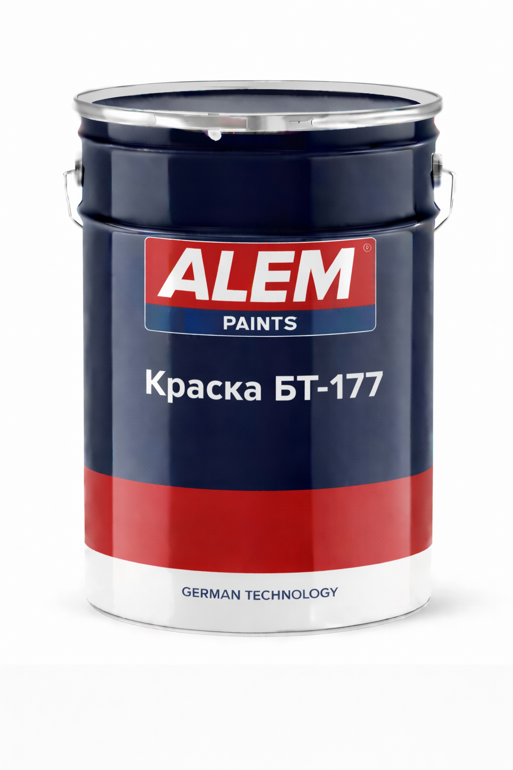 Краска БТ-177 ALEM — серебрянка по металлу